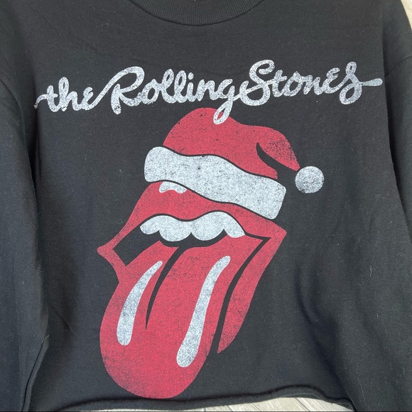 NWT The Rolling Stones Holiday Santa Sweatshirt XL - Picture 4 of 13